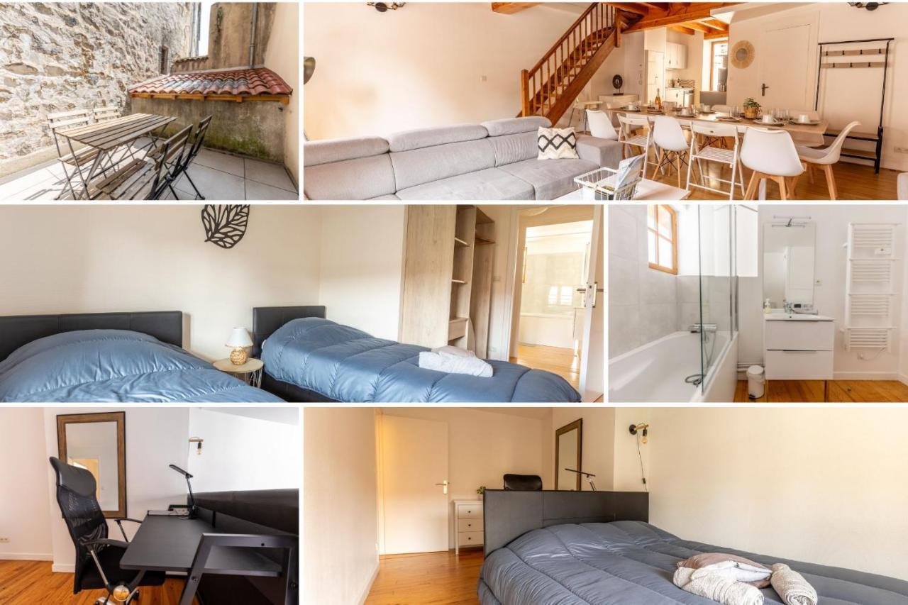 Le Double Pirou # 2 Appartements # Halte Auvergne Thiers Kültér fotó